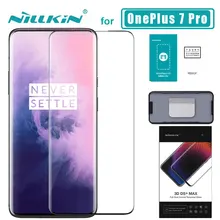 1+ 7 pro 3D DS+ Max Full Cover for OnePlus 7 Pro Glass Tempered Glass Screen Protector Round Edge 1+ 7 pro Nilkin HD Glass Film