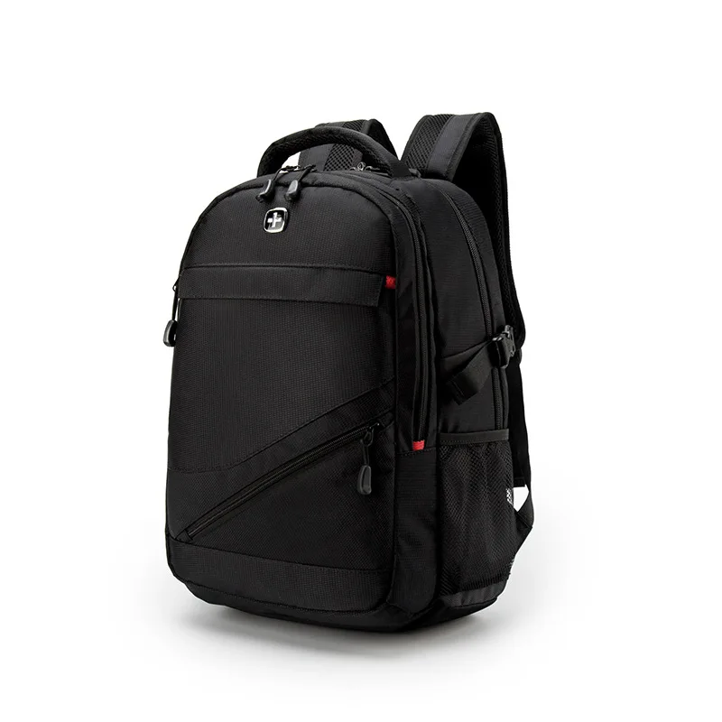 

15.6 inch Computer Swiss Army Backpack For Men Laptop Waterproof Nylon Fashion Travel Bag Student School Bag Bag Pack