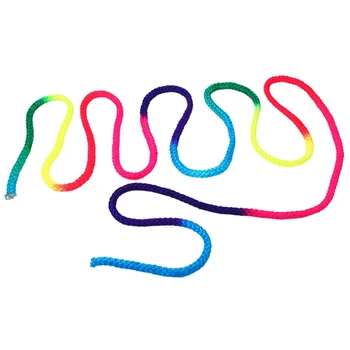 

3 M Economic Rainbow Gymnastics Rope Solid Competition Arts Training Rope Gymnastics Sports Rope Sportswear Woman
