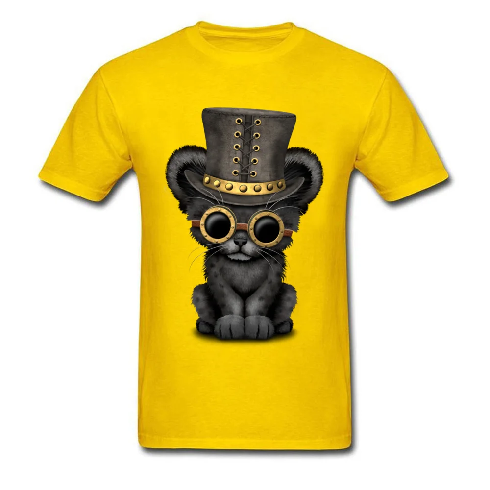 Steampunk Black Panther Cub_yellow