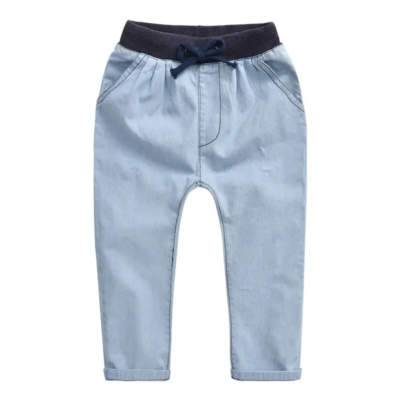 

Kindstraum Children Trending Style Jeans Light Blue Denim Trousers for Kids Brand Boys & Girls Clothing Spring, HC783