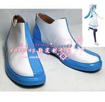 

Vocaloid Hatsune Miku Blue Cosplay Shoes S008
