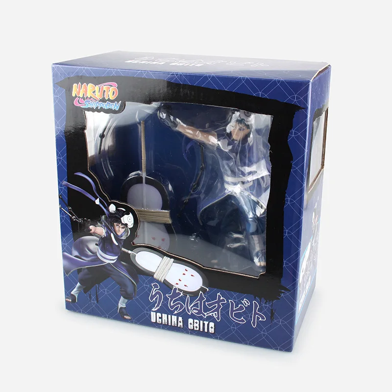 18 см Учиха Obito Azione аниме Figura дель ПВХ Коллекция Modello giocattoli в regalo di natale trasporto