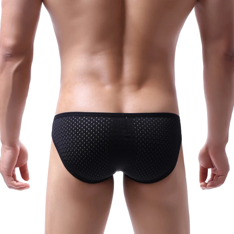 Мужское нижнее белье с бандажом пэчворк Ropa Interior Hombre мужские трусы дышащее