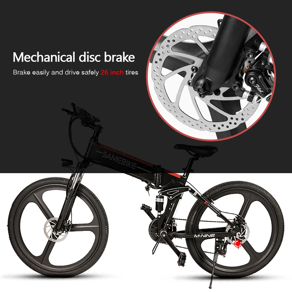 Discount Lixada 26 Inch Folding Electric Bike Power Assist Electric Bicycle E-Bike Conjoined Rim Scooter 48V 350W Motor 8 Discount Lixada 26 Inch Folding Electric Bike Power Assist Electric Bicycle E-Bike Conjoined Rim Scooter 48V 350W Motor 8