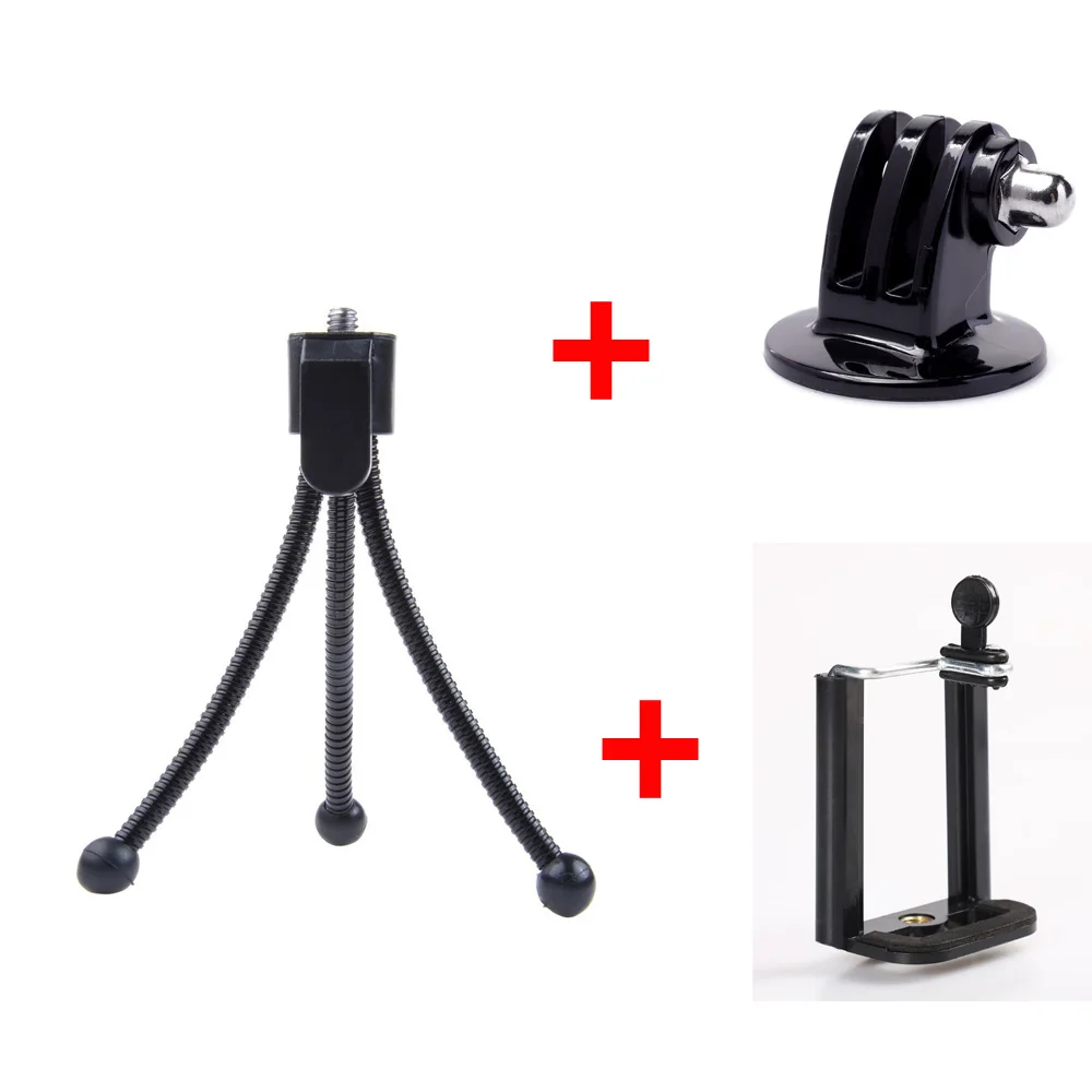 Kaliou Camera Desk Table Mini Flexible Octopus Tripod With Mount