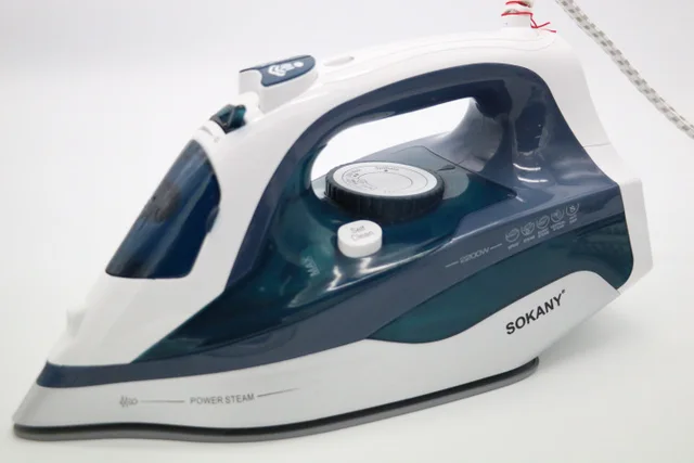 2200w Ful Steam Iron For Clothes Ceramic Base Plate Electric 2200w Ful Steam Iron For Clothes Ceramic Base Plate Electric Irons Handheld Vertical Steamer Home Use