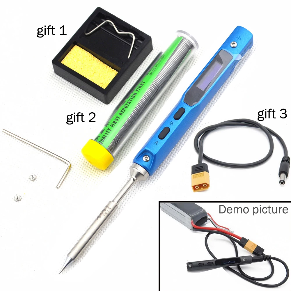 Azul ts100 caneta tipo mini programável inteligente