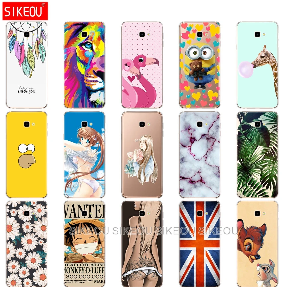 

soft case For Samsung J4 Plus Back cover Soft TPU For Coque Samsung J4 Plus J4 Prime sm j415 Case Silicone Capas J4Plus 2018