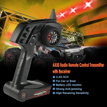 

Original RC Car Transmitters TG3 2.4GHz 3CH Digital Radio Remote Control Transmitter with Receiver for RC Car/Boat Drop Shipping
