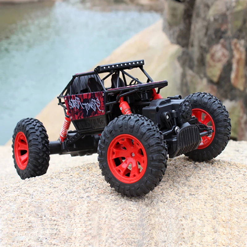 

Hot Control Car RC Car 4WD Rock Crawler 1:18 Remote Toy Cars On The Radio Controlled 4x4 Drive Off-Road Toys For Children Gift