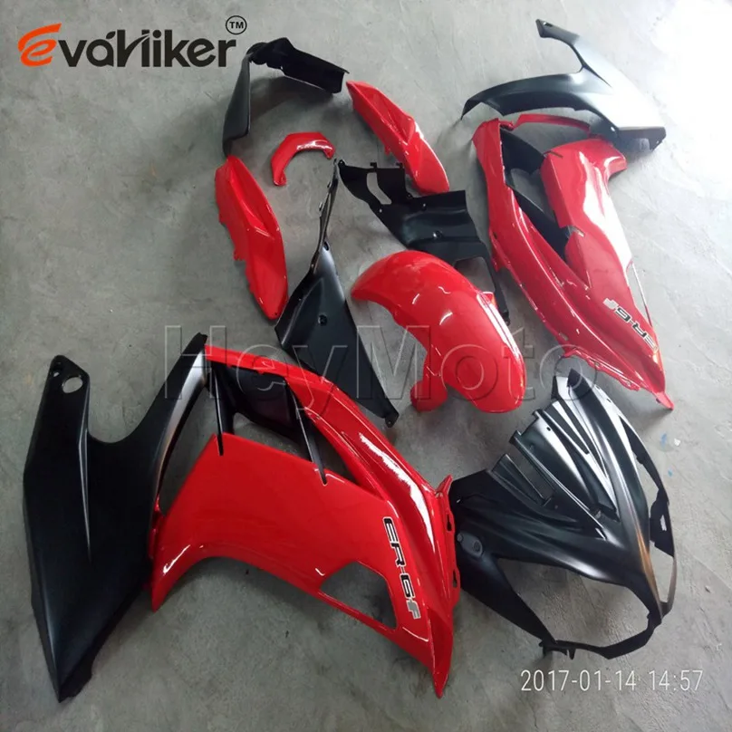 Пользовательские ABS обтекатель для 650R ER-6f 2012 2013 пластиковое мотоциклетное комплект заказа+ белый