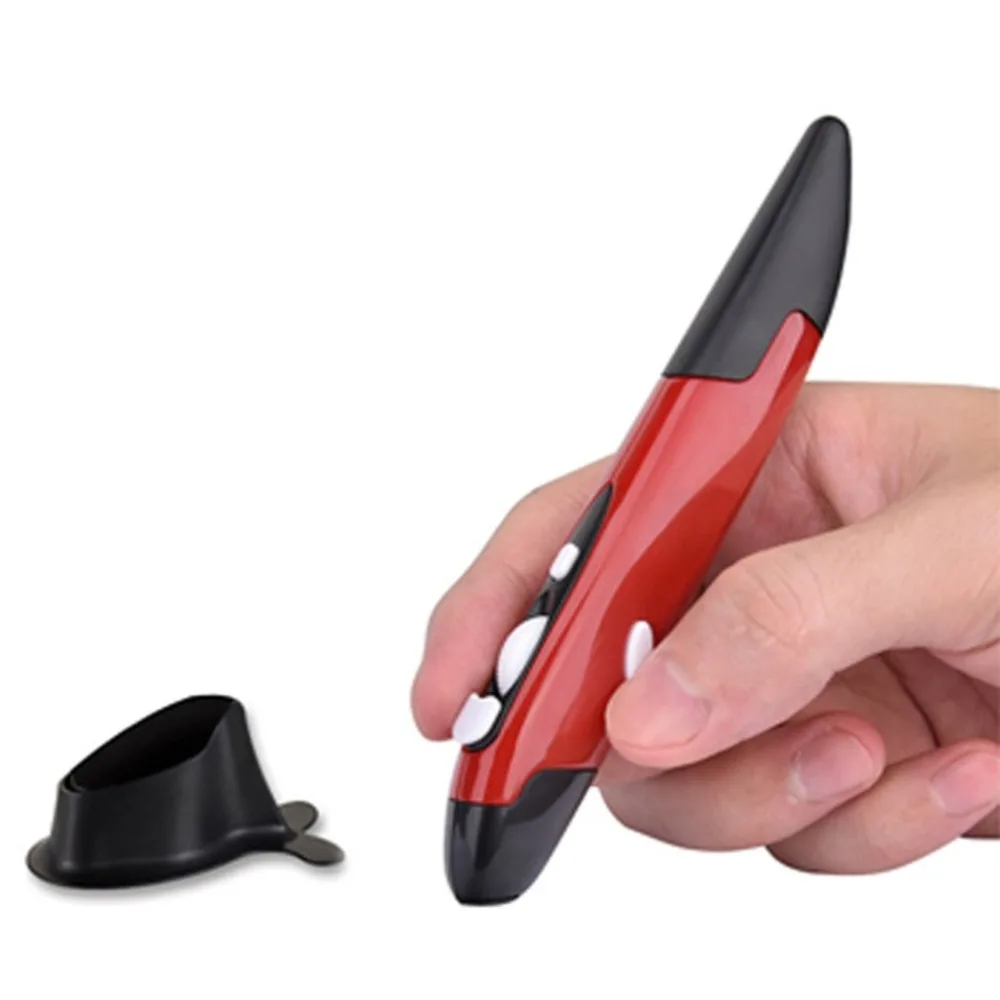 

Wireless Vertical Pen Mouse Mini 2.4GHz Optical Pen Pad Tablet PC Air Mouse Adjustable DPI with USB Receiver Fashion Gifts