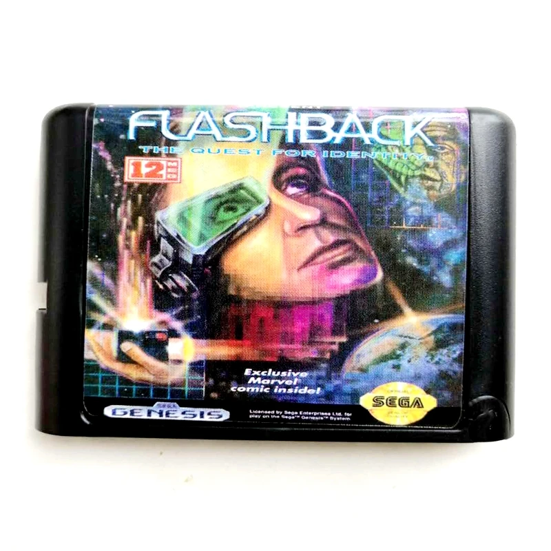 Карта памяти Flashback 16 бит для Sega Mega Drive 2 SEGA Genesis Megadrive|Картриджи| |