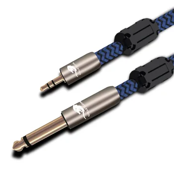 

Stereo Jack 3.5mm to 1/4" Mono Male 6.35mm Jack Audio Cable For iPhone ipad Laptop Amplifier Home Theater Devices 1m 2m 3m 5m