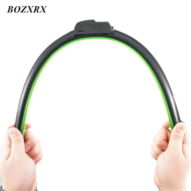 

Universal U-type Soft Frameless Bracketless Rubber Car Windshield Wiper Blade 12" 14'' 16'' 18'' 19'' 20'' 21'' 22'' 24'' 26''