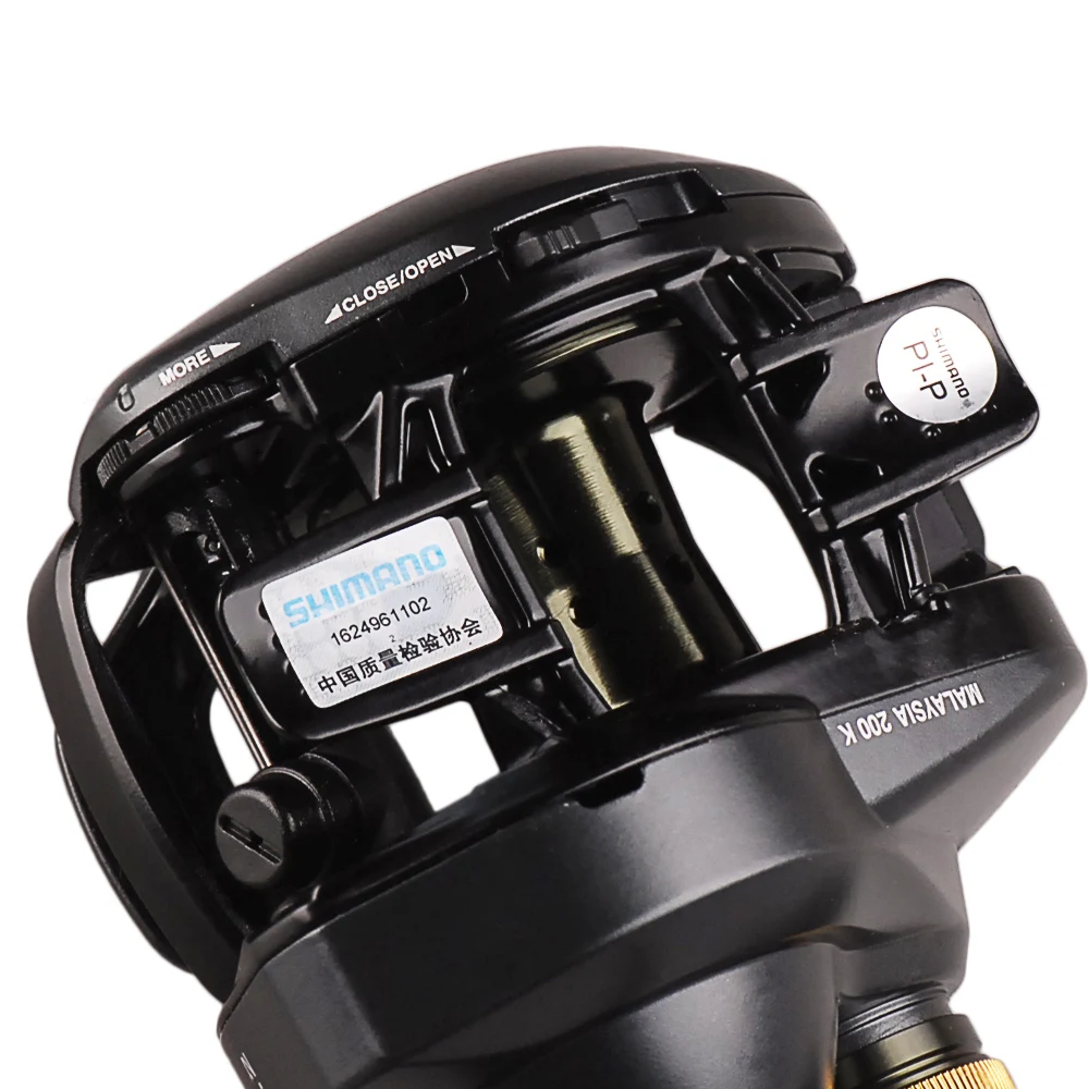 100% оригинал SHIMANO CURADO K Низкопрофильная спиннинговая Рыболовная катушка 200/201