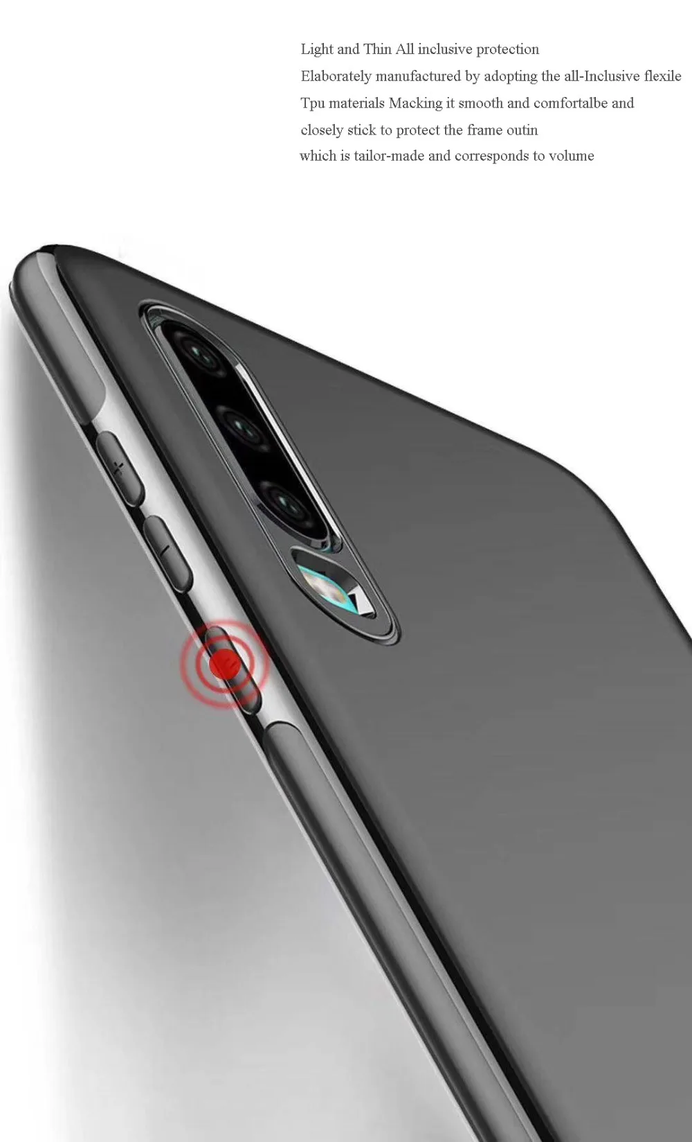 Магнитный автомобильный чехол-держатель для huawei P20 P30 PRO Lite, ТПУ силиконовый Магнитный чехол для huawei mate 20/mate 20 pro и металлическая пластина