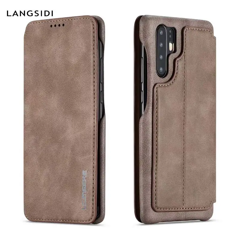 

Luxury Leather Magnetic Flip Case For huawei p20 lite case Wallet Card Slot Holder Stand Book Cover for Huawei p20 p30 pro Coque