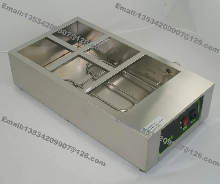12 кг коммерческое использование 110 v 220 v электрическая цифровая плавильня для шоколада нагреватель котел с 5 плавильный горшок