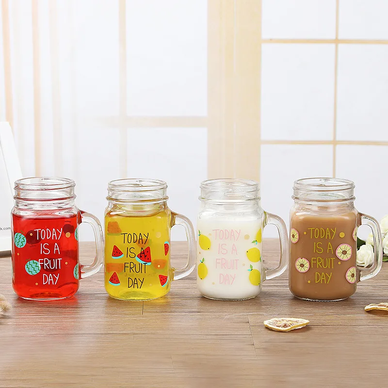 Fruit glass mug