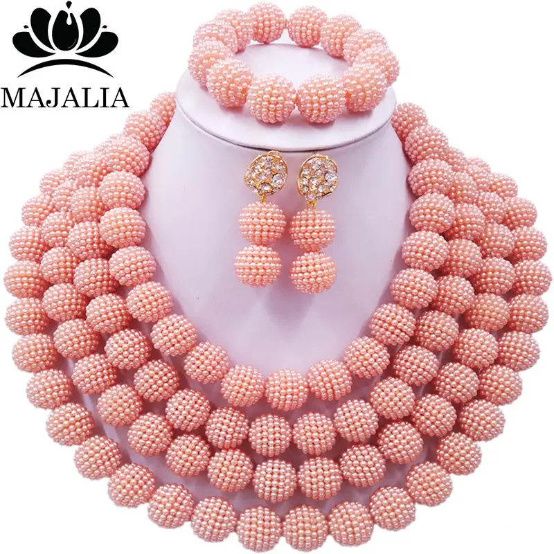 4R Simulated Pearl African Beads (4)