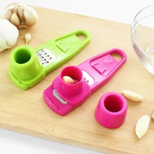 New Hot Sale Kitchen Household Multifunction grinding garlic ginger mill is cut garlic press