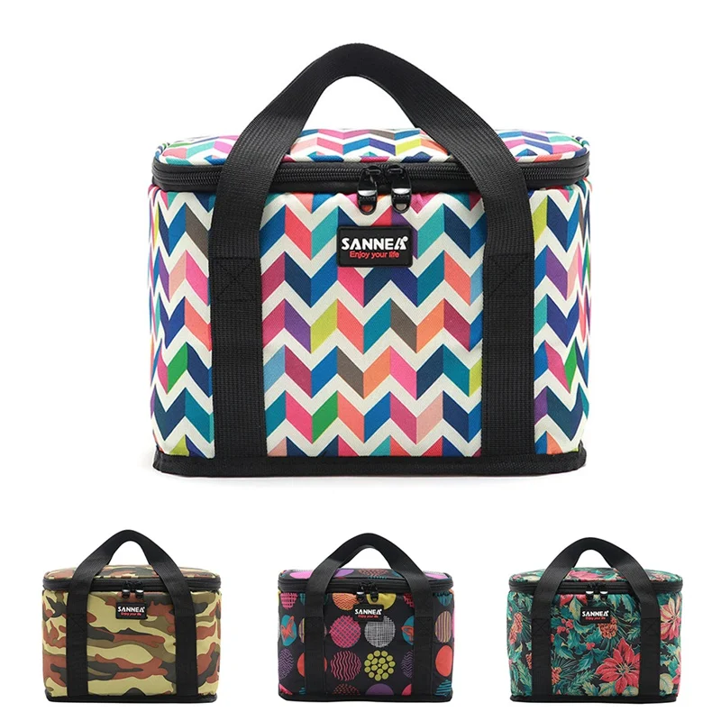 

Men Women Large Capacity Portable Lunch Bag Fresh Keeping Box Insulated Tote Waterproof Cool Travel Food Lunch Storage Hand Bags