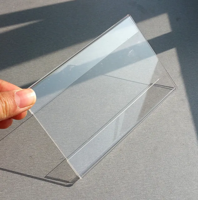 13x8cm acrylic t12mm plastic sign price tag label paper promotion name card display holders - Card Display Holder 13x8cm acrylic t12mm plastic sign price tag label paper promotion name card display holders - Card Display Holder