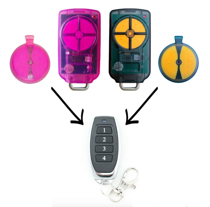 

ATA PTX-5 V1 433,92 MHZ replacement remote with battery free shipping