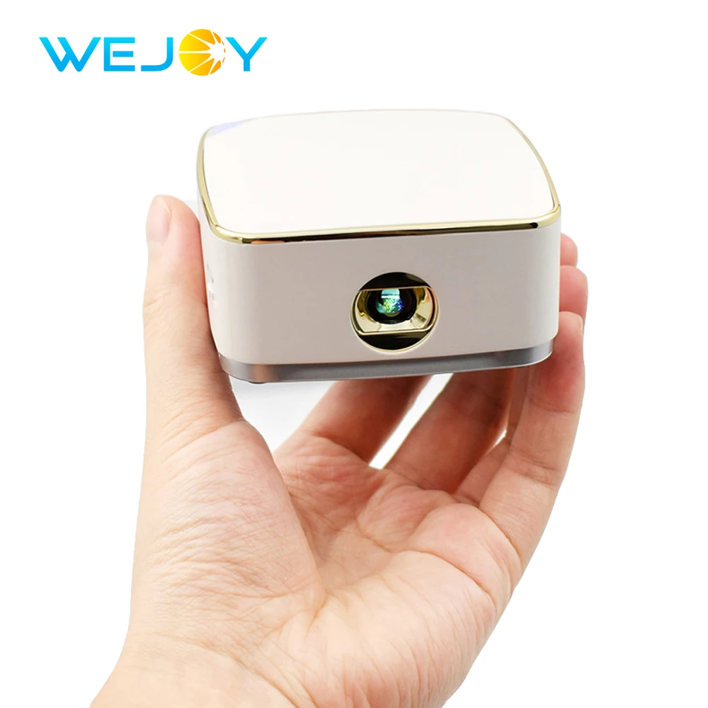 Wejoy Android 7.1 DL-S8+ Handheld Pocket Mini LED Projector Factory DLP Beamer Home Theater Data Show Portable Projetor Portati