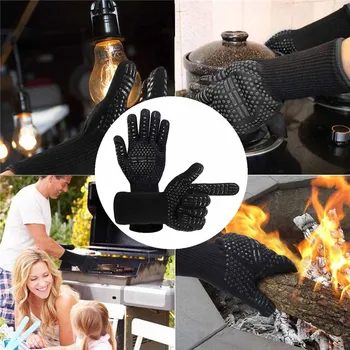 

Durable Heat Resistant Melting Furnace Gloves Fire High Temperature Protection XL Workplace Safety for Outdoor Climbing Fishing