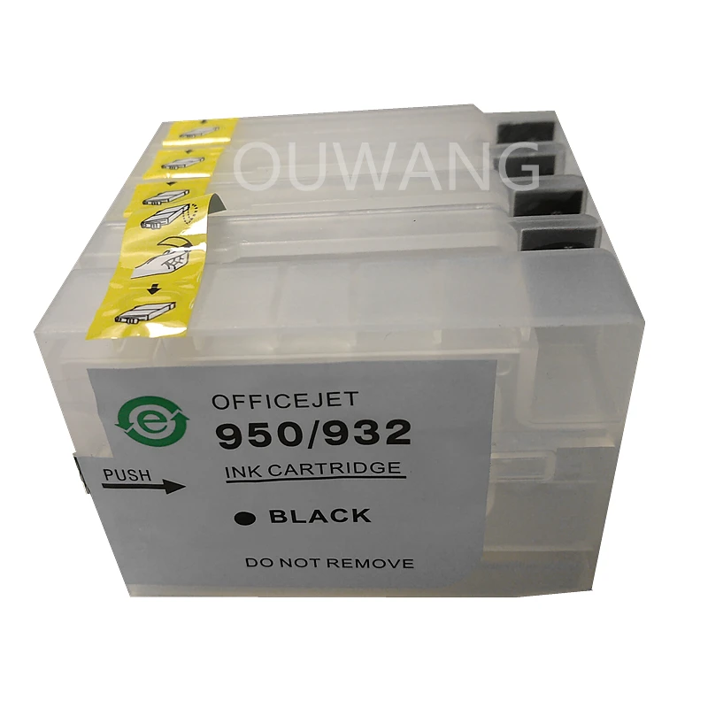 

Empty Refillable ink cartridge for Hp932 Hp933 For hp 6100 6600 6700 7110 7610 7612 printer with permanent chips