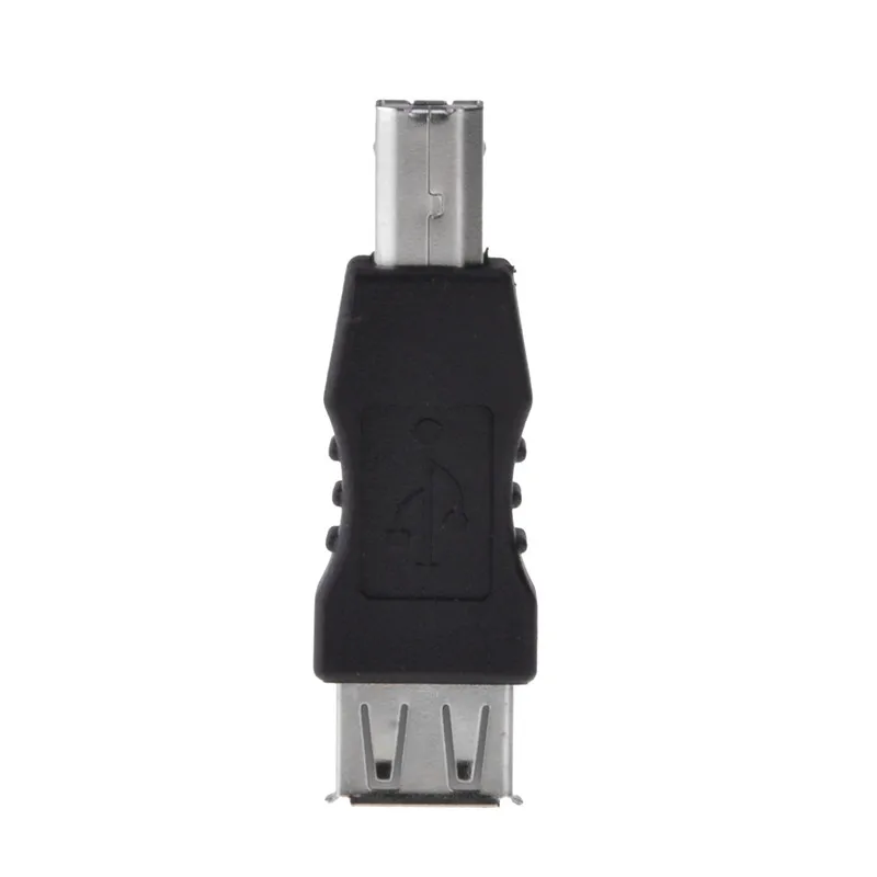 Утилита Портативный USB Женщина к Тип B Мужской Конвертер Адаптер Разъем-Черный |