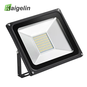 

110V 50W LED Flood Light 5500LM IP65 Waterproof LED Floodlight 70 LED Reflector Spotlight Outdoor Garden Lighting Ship From US
