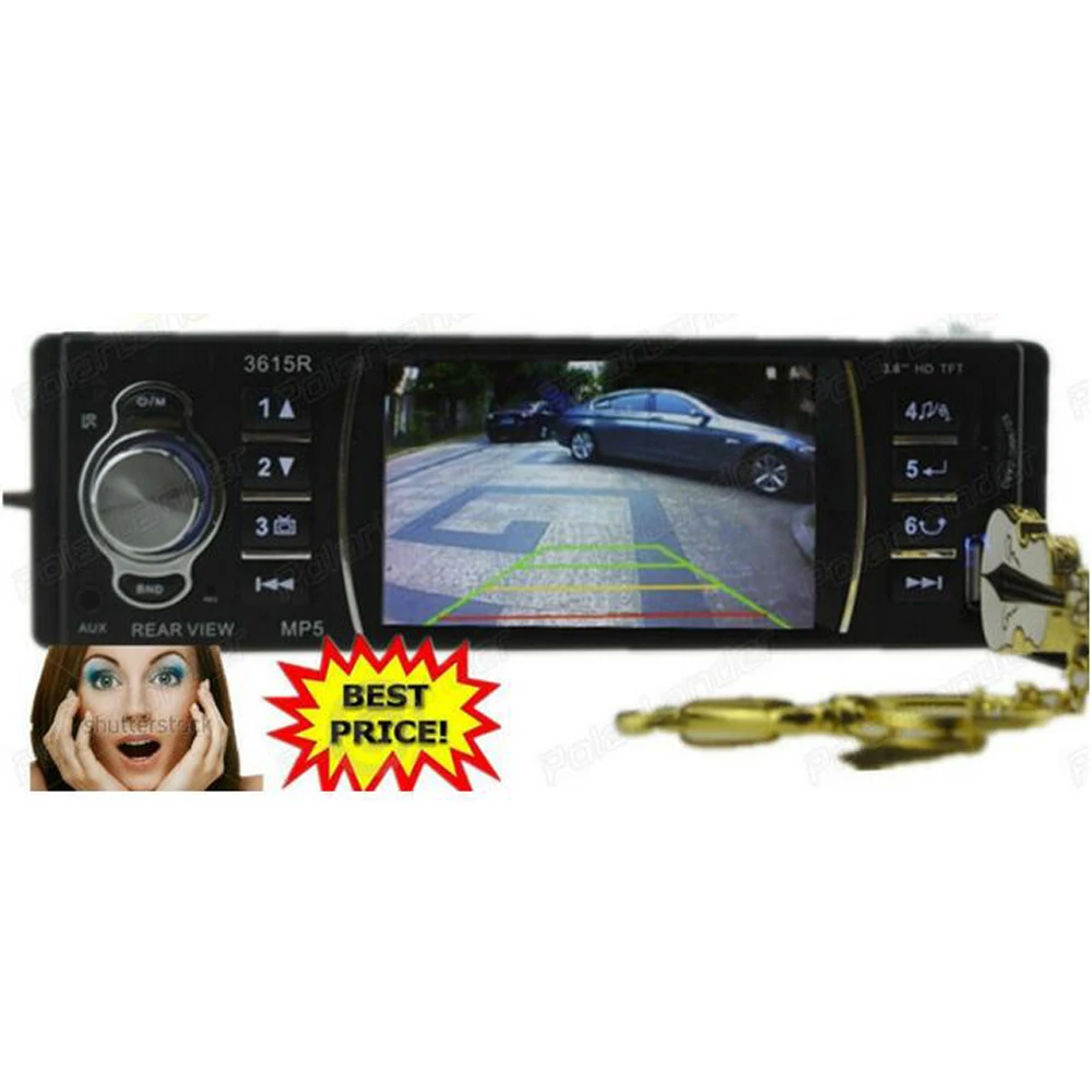 3.6'' inch TFT HD screen radio cassette player USB SD aux in stereo Autoradio 1 din Dash car audio mp5 | Автомобили и