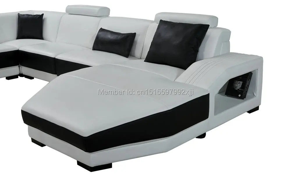 2019 секционный диван для гостиная современный дизайн кожаный диван Новое поступление Лидер продаж большой размеры мебель дома U форма Geniun