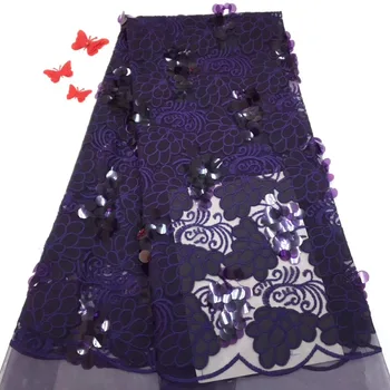 

New design African French net lace fabric high quality Nigerian lace fabrics for wedding dress stones embroidery lace