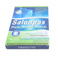 100 патчи = 10 коробок Китайский травяной обезболивающий патч Salonpas обезболивающий патч