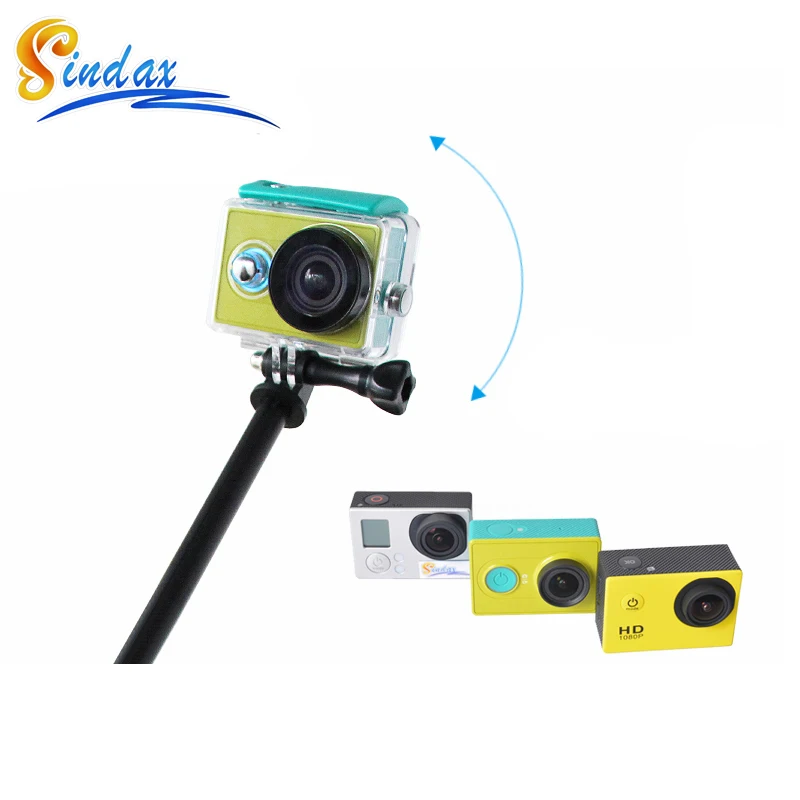 Waterproof Monopod Tripod Extendable Monopod Selfie Stick for xiaomi yi 4k II 2 for SJ4000 for Gopro hero 8 5 6 7