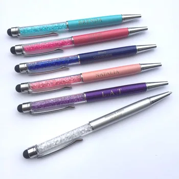 

50Pcs Personalized Pen Wedding Favors And Gifts,Ballpoint Pen IPAD Touch Screen Pen,Customized Anniversary Party Gifts For Guest