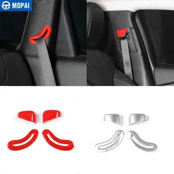 

MOPAI ABS Car Seats Belt Button Decoration Cover Trim Stickers for Jeep Cherokee 2014 Up Interior Accessories Car Styling