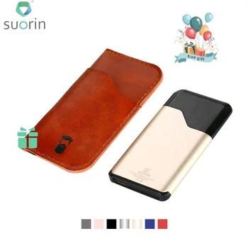 

Free Cover! Suorin Air Starter Kit 400mAh with Free Gift Dustproof Leather Cover Max 15W Output Vape Kit Electronic Cigarette