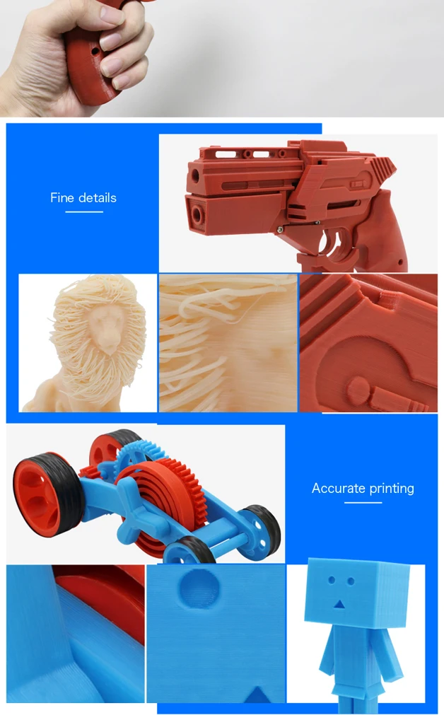 Anycubic 3D printer impresora 3d Newest Upgrade imprimante 3d Prusa i3 3d printer Kit High Precision Ultrabase Platfrom (9)