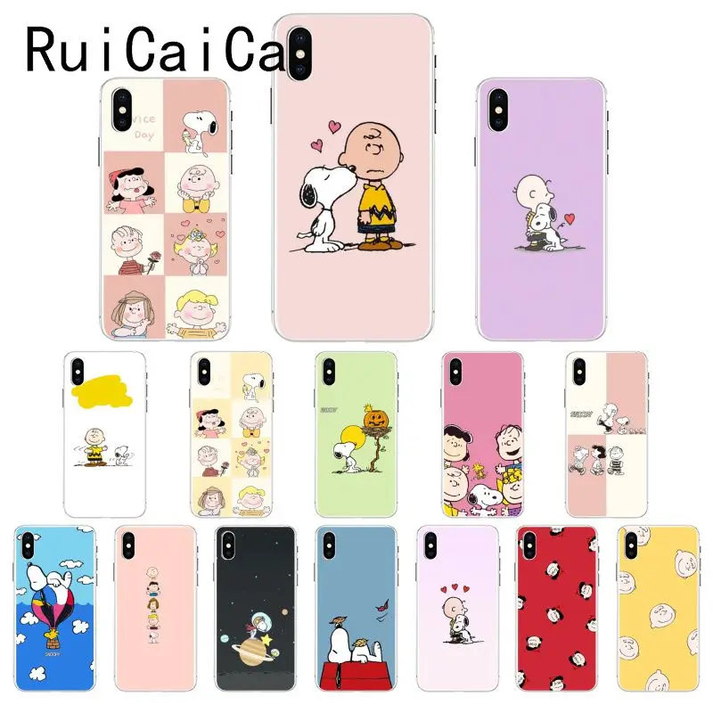 Чехол для телефона Ruicaica с мультяшной собачкой мальчиков и девочек Kawaii милый