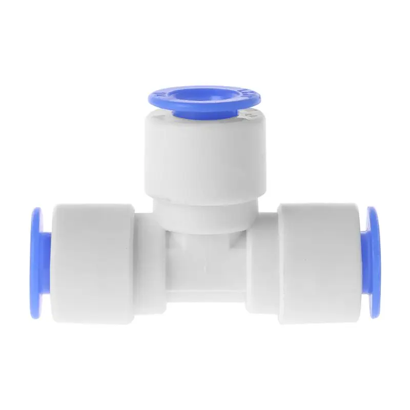 

T Shape Water Purifier Quick Connector Two Point Tee Interface Tube Fittings