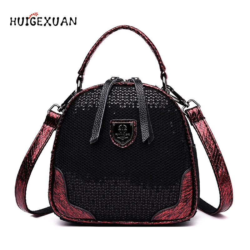 

Fashion Sequin Ladies Handbags 2019 Womens Sparkling Casual Boston Shoulder Bags High Quality Women Evening Clutch Messenger Bag