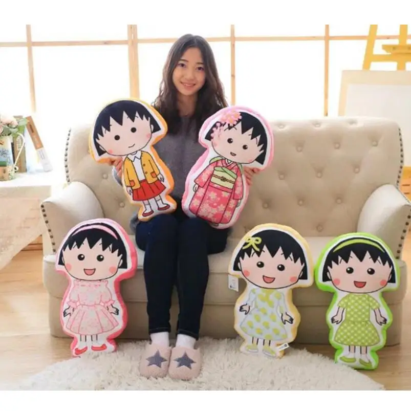 

1pcs 50cm New Arrival Chi-bi Maruko Doll Big Size Plush Toy Stuffed Animal Pillow Cushion Best Gift For Kids