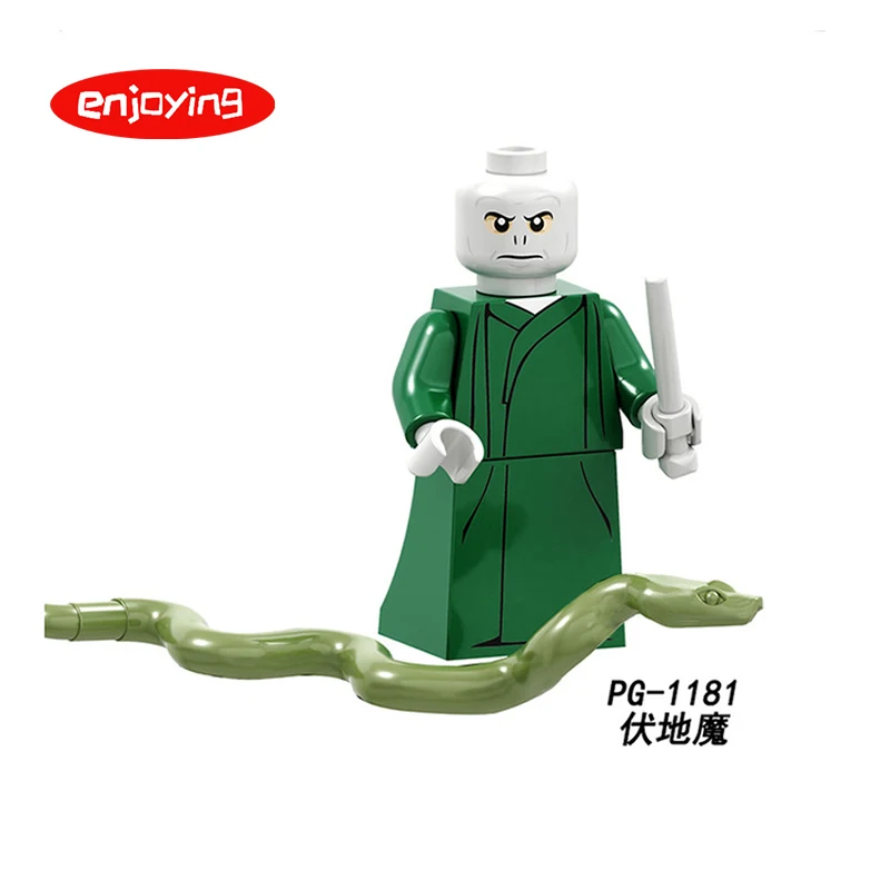 Rubeus Hagrid Harri Potter Figures Voldemort Dumbledore Weasley Compatible LegoING Mini Building Blocks for Children Toy Bricks