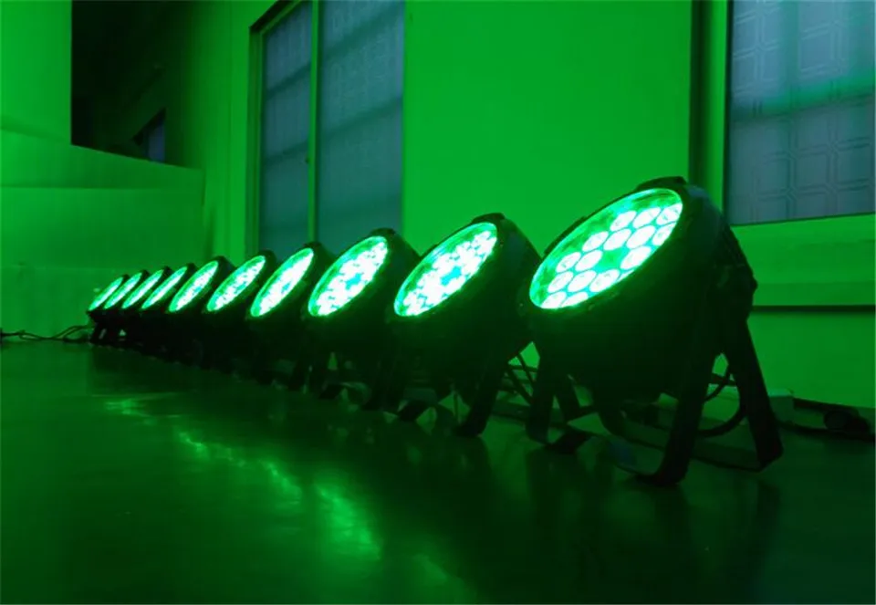 18X12 W IP65 непроницаемый llevo Luces Par управление DMX512 RGBW 4in1 LED PAR etapa profesional equipo de DJ luces